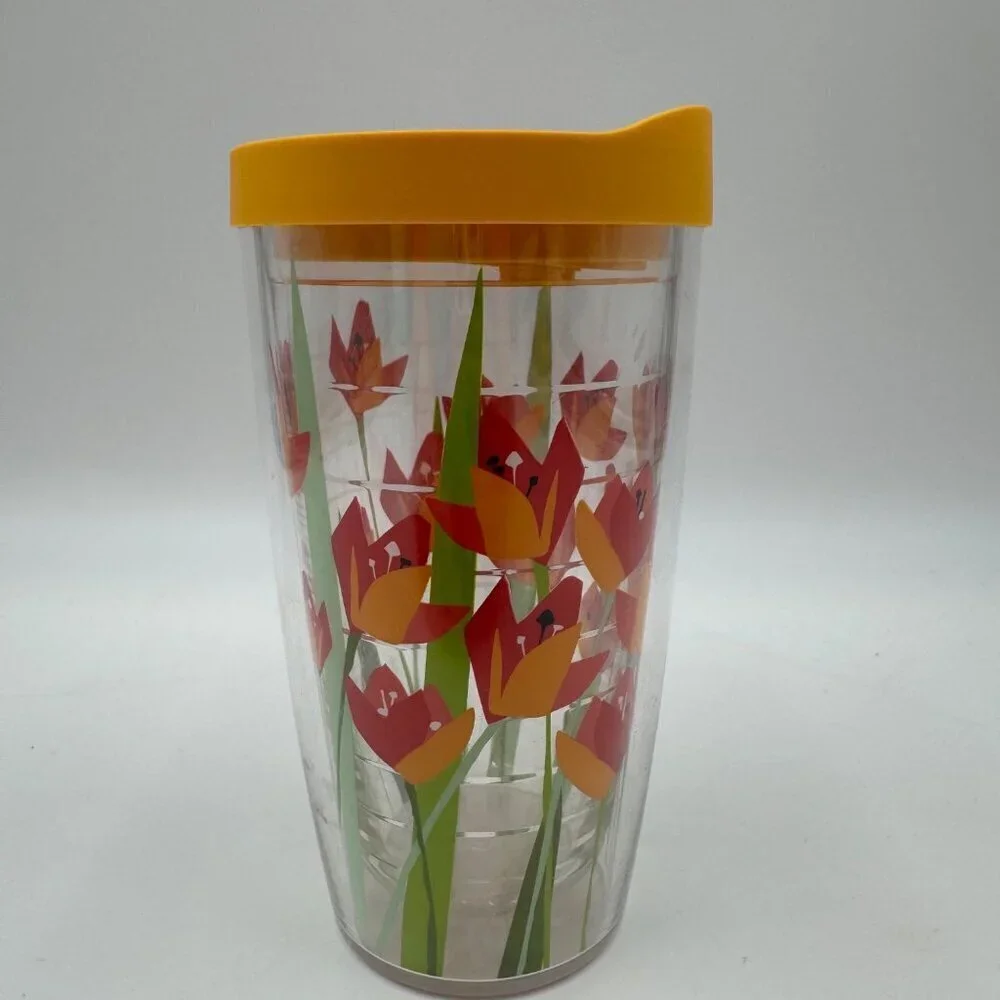 Tervis 16oz Double Walled Insulated Cup Floral Pattern